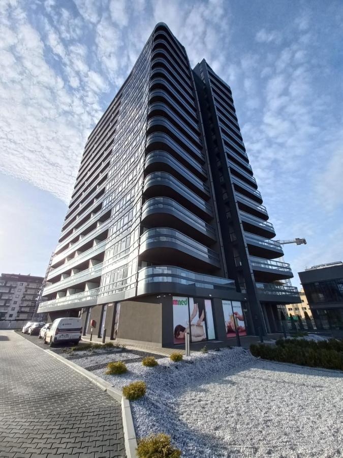 Plaza Tower Apartament, Sauna, Targi 凯尔采 外观 照片